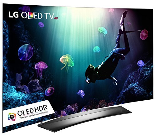 LG Electronics OLED65C6P Curved 65-Inch 4K Ultra HD Smart OLED TV (2016 Model)