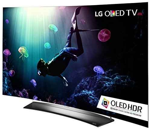 LG Electronics OLED65C6P Curved 65-Inch 4K Ultra HD Smart OLED TV (2016 Model)