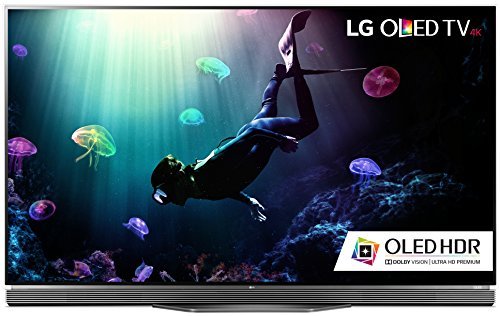 LG Electronics OLED65E6P Flat 65-Inch 4K Ultra HD Smart OLED TV (2016 Model)