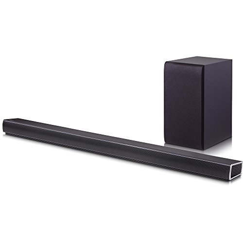 LG Electronics SH5B 2.1 Channel 320W Sound Bar with Wireless Subwoofer (2016 Model)