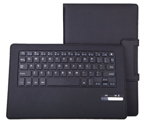 LG G Pad X 10.1 Keyboard case, IVSO Ultra-Thin DETACHABLE Bluetooth Keyboard Stand Cover / Case for LG G Pad X 10.1 [AT&T Model V930]/LG G PAD 2 10.1 / LG G V940 Tablet (Black)