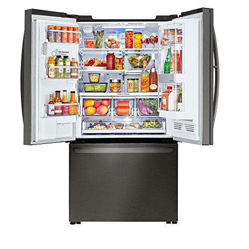 LG LFXS30796D French Door Refrigerator with 30 cu. ft. Total Capacity, in Black Stainless Steel