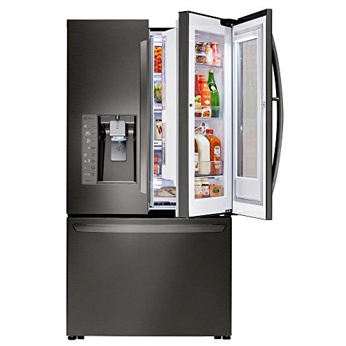 LG LFXS30796D French Door Refrigerator with 30 cu. ft. Total Capacity, in Black Stainless Steel