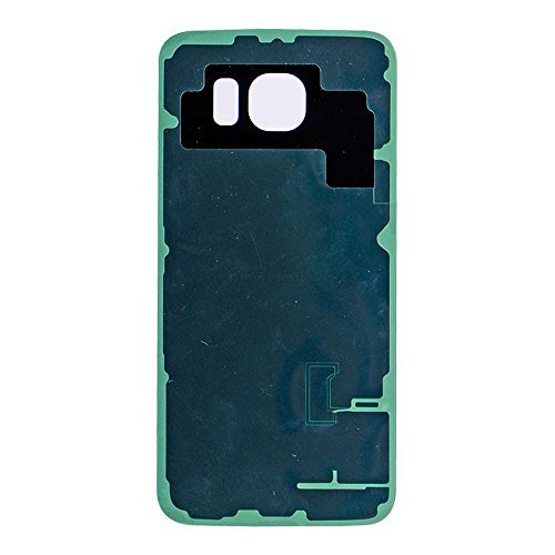LUVSS New Back Glass Replacement for Samsung Galaxy S6 G920 (All Carriers) Rear Cover Glass Panel Case Door Housing with Adhesive Preinstalled Repair Part (Gold)
