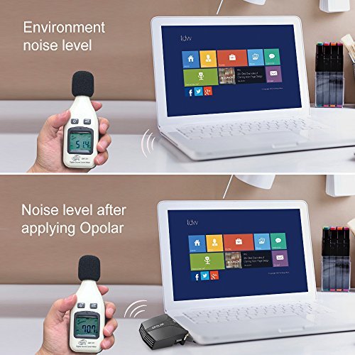 Laptop Fan Cooler with Temperature Display, Rapid Cooling, Auto-Temp Detection, 13 Wind Speed