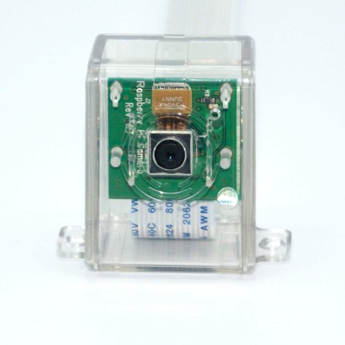 Latest Raspberry Pi Camera Case for V2 8 Megapixel - Clear Transparent assemble in 30 secs