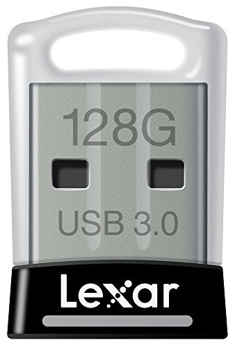 Lexar JumpDrive S45 128GB USB 3.0 Flash Drive - LJDS45-128ABNL (Black)