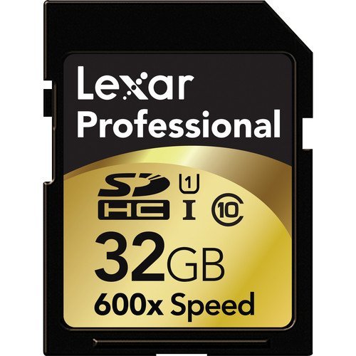 Lexar Professional 600x 32GB SDHC UHS-I Flash Memory Card LSD32GCRBNA600