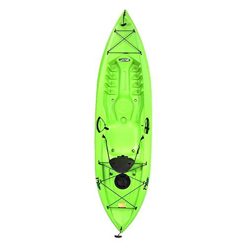 Lifetime Tioga Sit-On-Top Kayak with Paddle (2 Pack), Lime, 120\