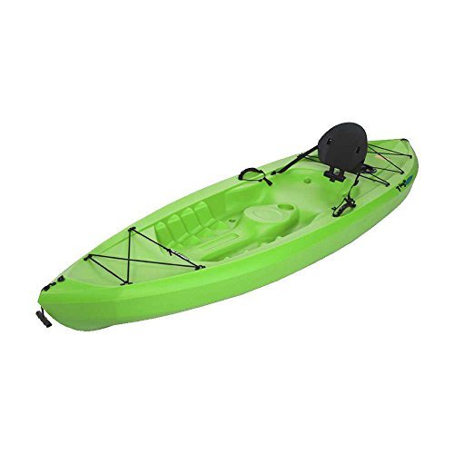 Lifetime Tioga Sit-On-Top Kayak with Paddle (2 Pack), Lime, 120\