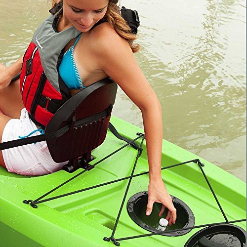 Lifetime Tioga Sit-On-Top Kayak with Paddle (2 Pack), Lime, 120\