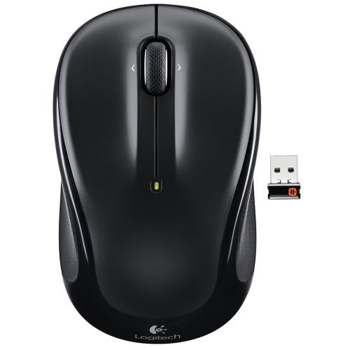 Logitech 910-002974 M325 Wireless Mouse for Web Scrolling - Black