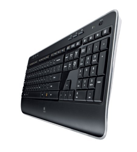 Logitech MK520 Wireless Keyboard and Mouse Combo — Keyboard and Mouse, Long Battery Life, Secure 2.4GHz Connectivity