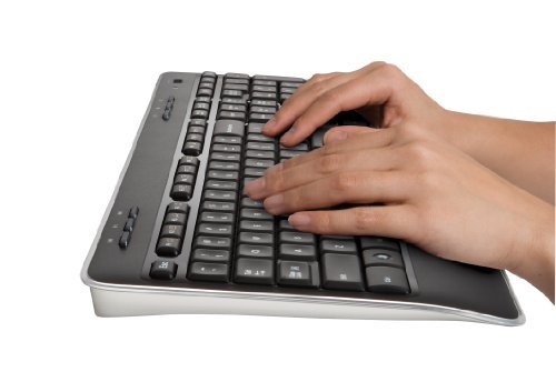 Logitech MK520 Wireless Keyboard and Mouse Combo — Keyboard and Mouse, Long Battery Life, Secure 2.4GHz Connectivity