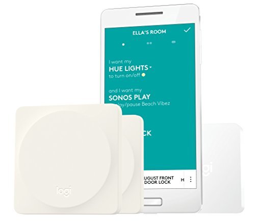 Logitech Pop Home Switch Starter Pack for One-Touch Control of Smart Home Devices In Any Room