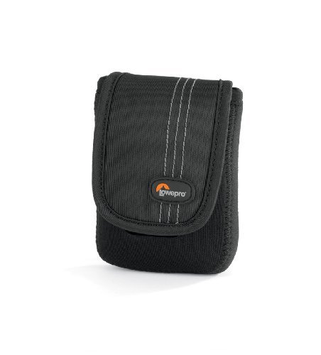 Lowepro Dublin 20 Slim Profile Pouches for Cameras and Compact Video Cameras - Black/Black