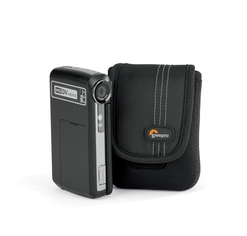 Lowepro Dublin 20 Slim Profile Pouches for Cameras and Compact Video Cameras - Black/Black