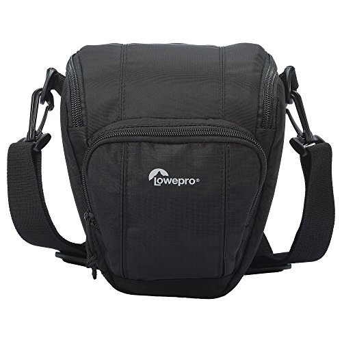 Lowepro Toploader Zoom 45 AW II Camera Case for DSLR and Lens, Black