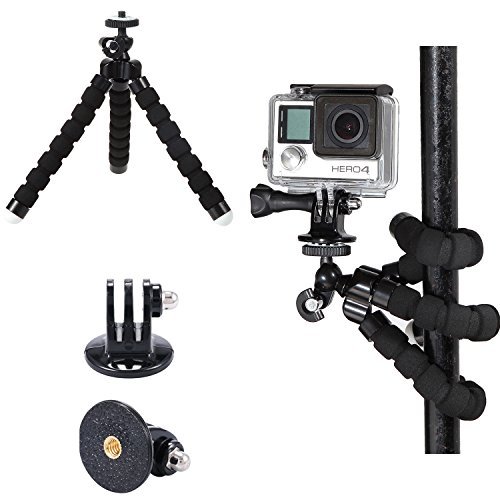 Luxebell Accessories Kit for AKASO EK5000 EK7000 4K WIFI Action Camera Gopro Hero 5/Session 5/Hero 4/3+/3/2/1 (22-in-1)