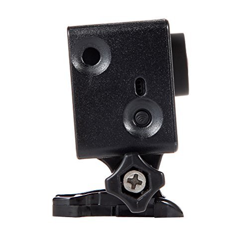 Luxebell Frame Border Mount Housing with Protective Lens Cover for Gopro Hero 4 3+ and 3 with Bacpac Screen or Battery (BacPac Compatible)