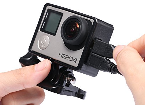 Luxebell Frame Mount Housing with Protective Lens Cover for Gopro Hero4 3+ and 3 (Standard)
