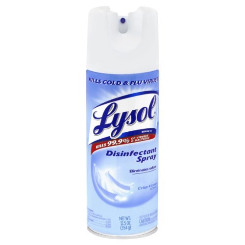 Lysol Disinfectant Spray, Crisp Linen, 12.5oz 