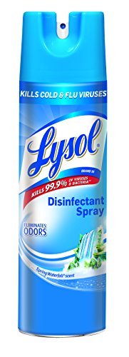 Lysol Disinfectant Spray, Spring Waterfall, 19oz 