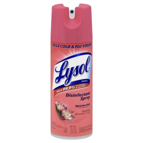 Lysol Disinfectant Spray, Summer Breeze, 12.50 Ounce 