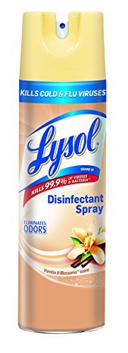 Lysol Disinfectant Spray, Vanilla Blossoms, 19oz 