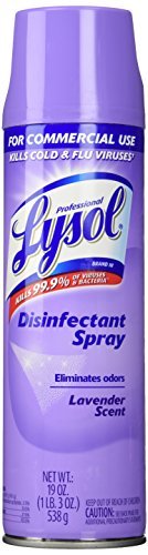 Lysol Professional Disinfectant Spray, Lavender Scent, 19 oz 