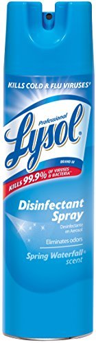 Lysol Professional Disinfectant Spray, Spring Waterfall, 19 oz 