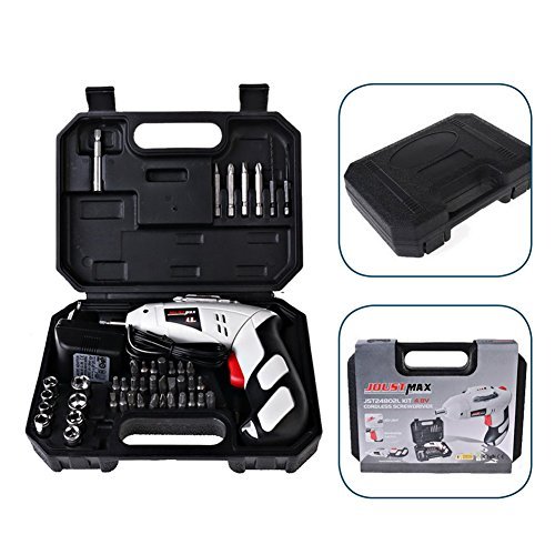 MAIKEHIGH 45 in 1 Cordless Drill Driver, Multi Function Electric Screw Drill Repair Tool Sets 4.8 V Screw Drivers for Home Work.(US Plug)