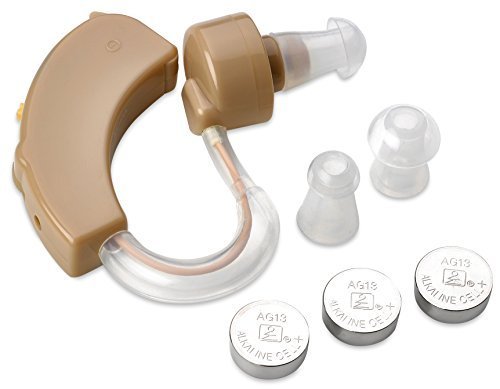 MEDca BTE Behind the Ear Sound Amplifier Super Mini Size Sound Enhancer