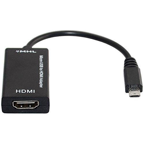 MHL Micro USB to HDMI A A/V TV Adapter Short Cable for LG HTC Sony SamSung HDTV