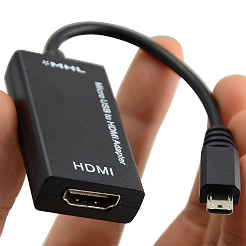 MHL Micro USB to HDMI A A/V TV Adapter Short Cable for LG HTC Sony SamSung HDTV