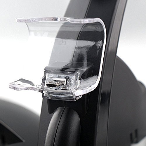 MOFIR PS4 Dual USB Controller Charging Dock Station with LED Indicator for Sony Playstation 4