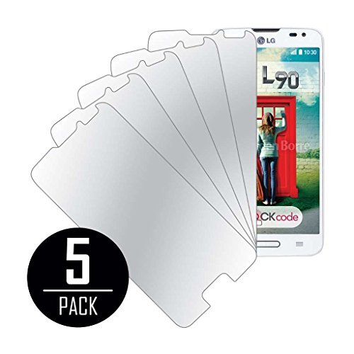 MPERO Collection 5 Pack of Mirror Screen Protectors for LG Optimus L90