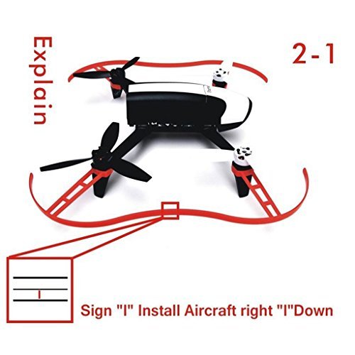 MagiDeal Quick Release Propeller Bumper Guard for Parrot Bebop 2.0 Props Protector