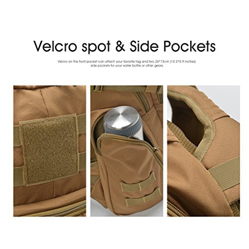 Mardingtop Tactical Backpack Military Backpack Molle Rucksack Assault Pack Bug Out Bag for Hunting Shooting Camping Hiking Traveling School