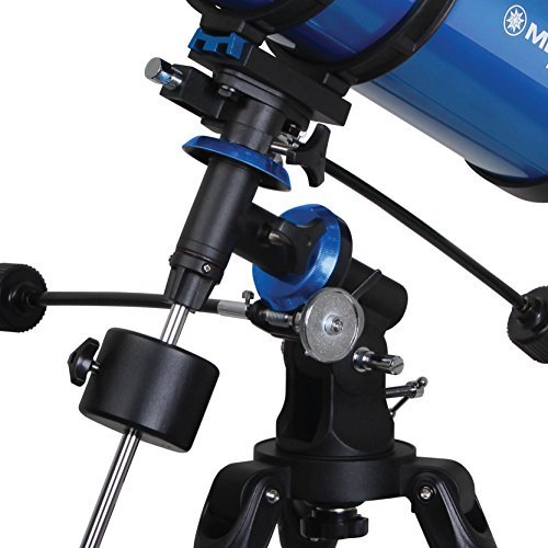 Meade Instruments 216006 Polaris 130 EQ Reflector Telescope (Blue)