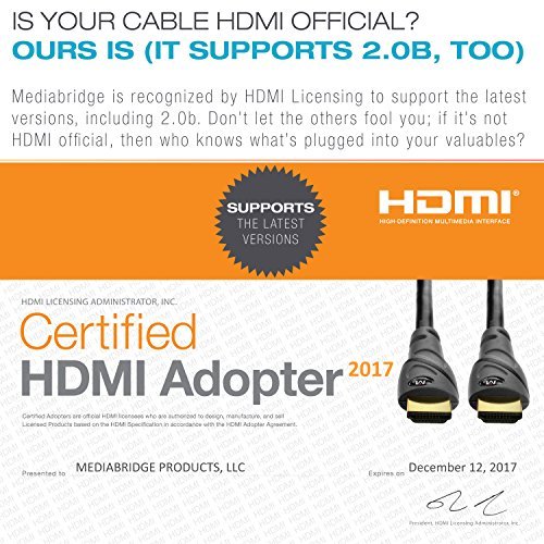 Mediabridge 91-02X-35B Ultra Series HDMI Cable - 35-Feet