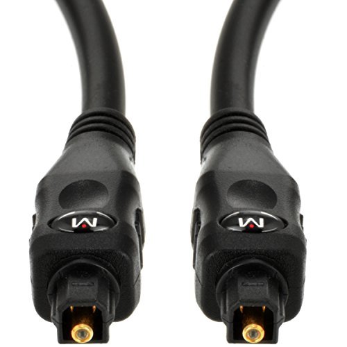 Mediabridge Toslink Cable (15 Feet) - Optical Digital Audio Cable