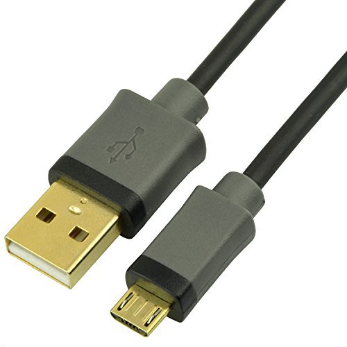 Mediabridge USB 2.0 - Micro-USB to USB Coiled Cable (1-3 Feet) - High-Speed A Male to Micro B with Gold-Plated Connectors - (Part# 30-004-02C )