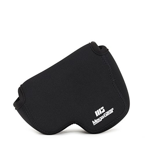 MegaGear ''Ultra Light'' Neoprene Camera Case Bag with Carabiner for Nikon COOLPIX B500 Digital Camera (Black)