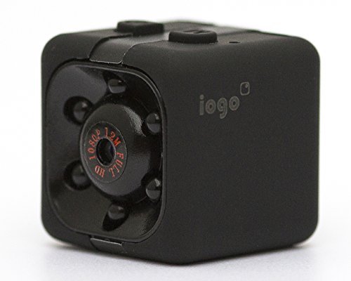 Mini Spy Cam Hidden - iogo Pro 1080P Portable Small Nanny Cam with Night Vision & Motion Sensor, Perfect Indoor Security Surveillance Camera for Home