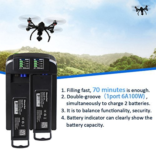 Morpilot for Yuneec Typhoon Q500 RC Drone Quadcopter Intelligent Balance Battery Charger Customzied