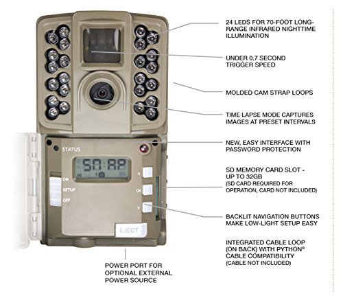 Moultrie A-Series Game Camera (2017) | All Purpose Series | 0.7 s Trigger Speed | Moultrie Mobile Compatible