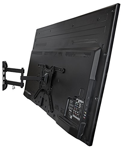 Mount-It! MI-4110 TV Wall Mount Monitor Bracket with Full Motion Articulating Tilt Arm 15" Extension for most 17" 19" TO" 55" LCD LED Displays up to VESA 400x400