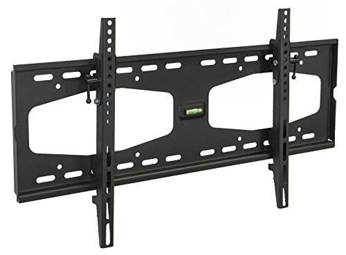 Mount-It! Tilting TV Wall Mount for 32" 40" 47" 50" 55" Samsung, Sony, Vizio, LG, Sharp TVs with Low Profile Design up to VESA 600x400mm, Black