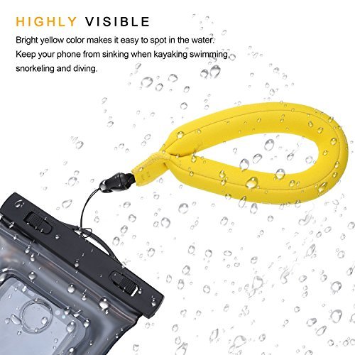 Mudder Waterproof Camera Float Foam Floating Wrist Strap for Underwater GoPro, Panasonic Lumix, Nikon COOLPIX S33 & Other Cameras